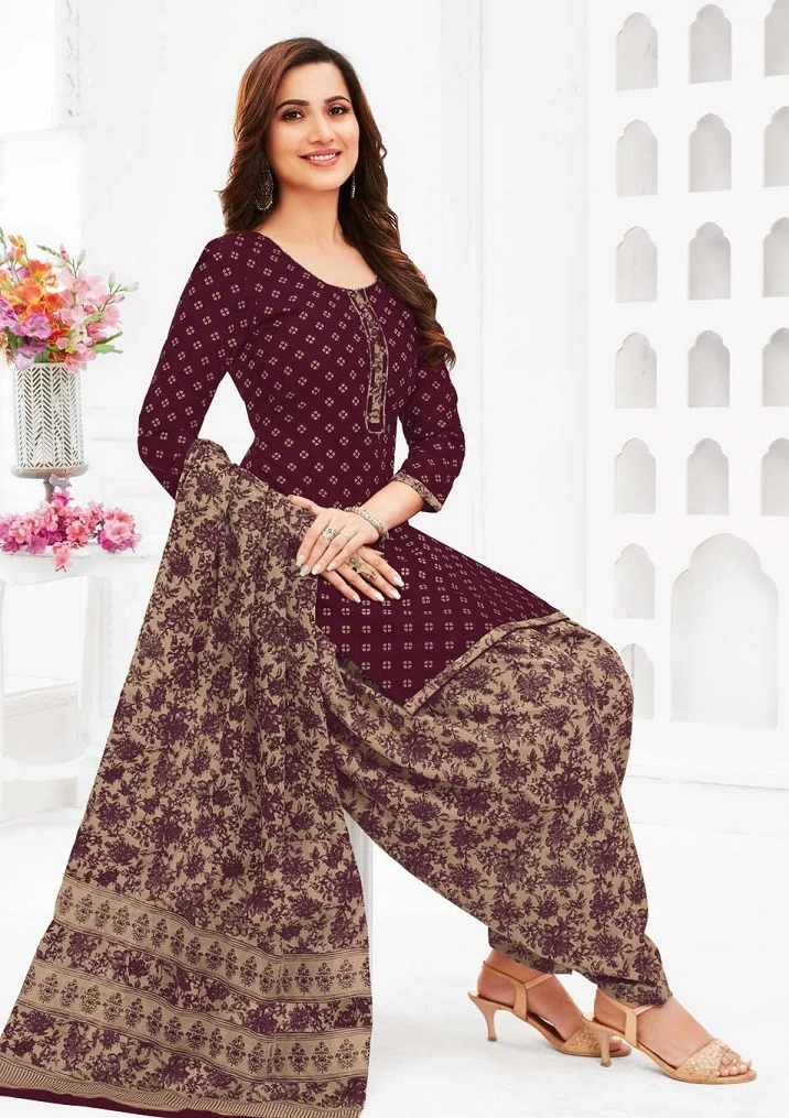 Ganpati Gouri Vol 8 Pure Cotton Wholesale Salwar Suit Catalog — Wholesale Salwar Suits, Ganpati wholesale from Surat - Gallery Image 3